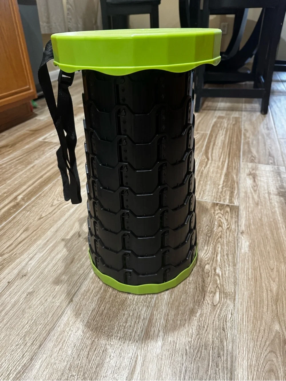Collapsible Camping Stool – Retractable Portable Travel Seat (Never used)